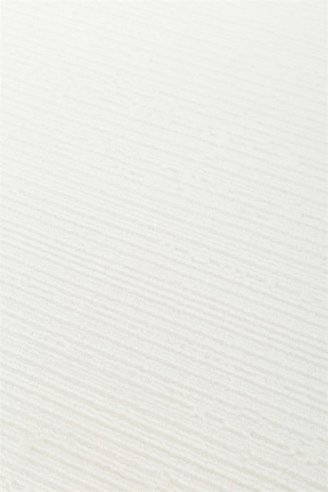 PERA PERA 02 WHITE  Yıkanabilir Modern Desenli Kaymaz Tabanlı Akrilik Makine Halısı