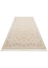 PERSIAN PER 02 BEIGE  Klasik Desenli Yüksek Kalite Sıkı ve İnce Dokuma Yaklaşık 3 Milyon Point Makine Halısı