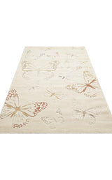 PICCOLO PCL 03 CREAM MULTY  Pastel Renkli Hav ve Toz Vermeyen Çocuk Halısı