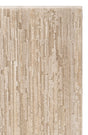 RIVERA RVR 01 BEIGE  Modern ve Klasik Desenli Yüksek Alçak Çift Boyutlu Dokumaya Sahip Yumuşak Tuşeli Makine Halısı