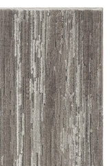 RIVERA RVR 01 GREY  Modern ve Klasik Desenli Yüksek Alçak Çift Boyutlu Dokumaya Sahip Yumuşak Tuşeli Makine Halısı