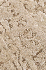 RIVERA RVR 02 BEIGE  Modern ve Klasik Desenli Yüksek Alçak Çift Boyutlu Dokumaya Sahip Yumuşak Tuşeli Makine Halısı