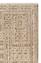 RIVERA RVR 02 BEIGE  Modern ve Klasik Desenli Yüksek Alçak Çift Boyutlu Dokumaya Sahip Yumuşak Tuşeli Makine Halısı