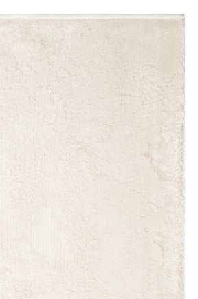 RIVERA RVR 03 WHITE  Modern ve Klasik Desenli Yüksek Alçak Çift Boyutlu Dokumaya Sahip Yumuşak Tuşeli Makine Halısı