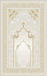 ROMA HAREM SECCADE RM HRM SCD 01 BEIGE  Viskon ve Polyester ile Üretilen Seccade