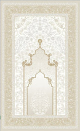 ROMA HAREM SECCADE RM HRM SCD 01 LIGHT BEIGE  Viskon ve Polyester ile Üretilen Seccade