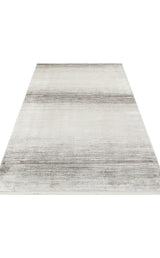 ROMA RM 01 CREAM GREY  Viskon ve Polyester ile Üretilen Şık Salon Halısı
