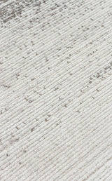 ROMA RM 01 CREAM GREY  Viskon ve Polyester ile Üretilen Şık Salon Halısı