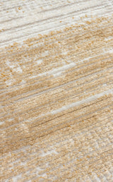 ROMA RM 02 CREAM TERRA  Viskon ve Polyester ile Üretilen Şık Salon Halısı