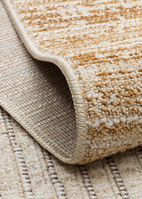SAHARA SHA 02 CREAM GOLD  Hav Toz Vermez Yumuşak Tuşeli Modern Makine Halısı