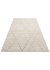 SAHARA SHA 03 CREAM GREY  Hav Toz Vermez Yumuşak Tuşeli Modern Makine Halısı