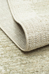 SAHARA SHA 04 CREAM GREEN  Hav Toz Vermez Yumuşak Tuşeli Modern Makine Halısı