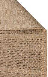 SALDA SLD 01 NATURAL  Güneş Işığı ve Suya Dayanıklı Jüt Görünümlü Sisal Halı