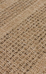 SALDA SLD 01 NATURAL  Güneş Işığı ve Suya Dayanıklı Jüt Görünümlü Sisal Halı
