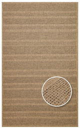 SALDA SLD 01 NATURAL  Güneş Işığı ve Suya Dayanıklı Jüt Görünümlü Sisal Halı