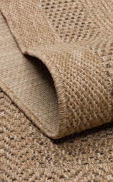 SALDA SLD 02 NATURAL  Güneş Işığı ve Suya Dayanıklı Jüt Görünümlü Sisal Halı