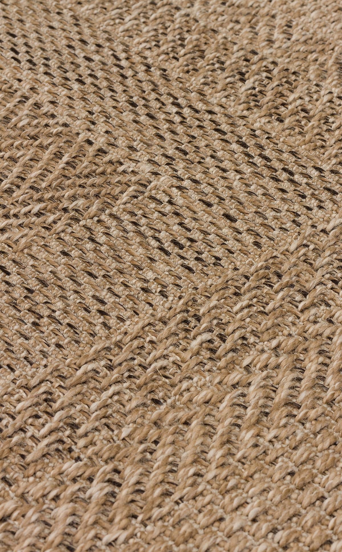 SALDA SLD 02 NATURAL  Güneş Işığı ve Suya Dayanıklı Jüt Görünümlü Sisal Halı