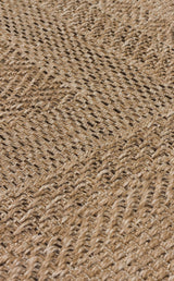 SALDA SLD 02 NATURAL  Güneş Işığı ve Suya Dayanıklı Jüt Görünümlü Sisal Halı