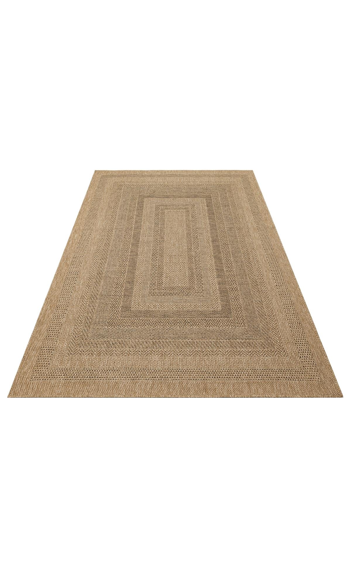 SALDA SLD 02 NATURAL  Güneş Işığı ve Suya Dayanıklı Jüt Görünümlü Sisal Halı