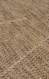 SALDA SLD 03 NATURAL  Güneş Işığı ve Suya Dayanıklı Jüt Görünümlü Sisal Halı