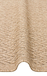 SALDA SLD 05 NATURAL  Güneş Işığı ve Suya Dayanıklı Jüt Görünümlü Sisal Halı