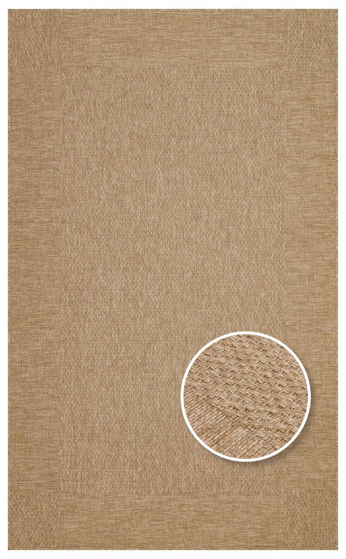 SALDA SLD 06 NATURAL  Güneş Işığı ve Suya Dayanıklı Jüt Görünümlü Sisal Halı