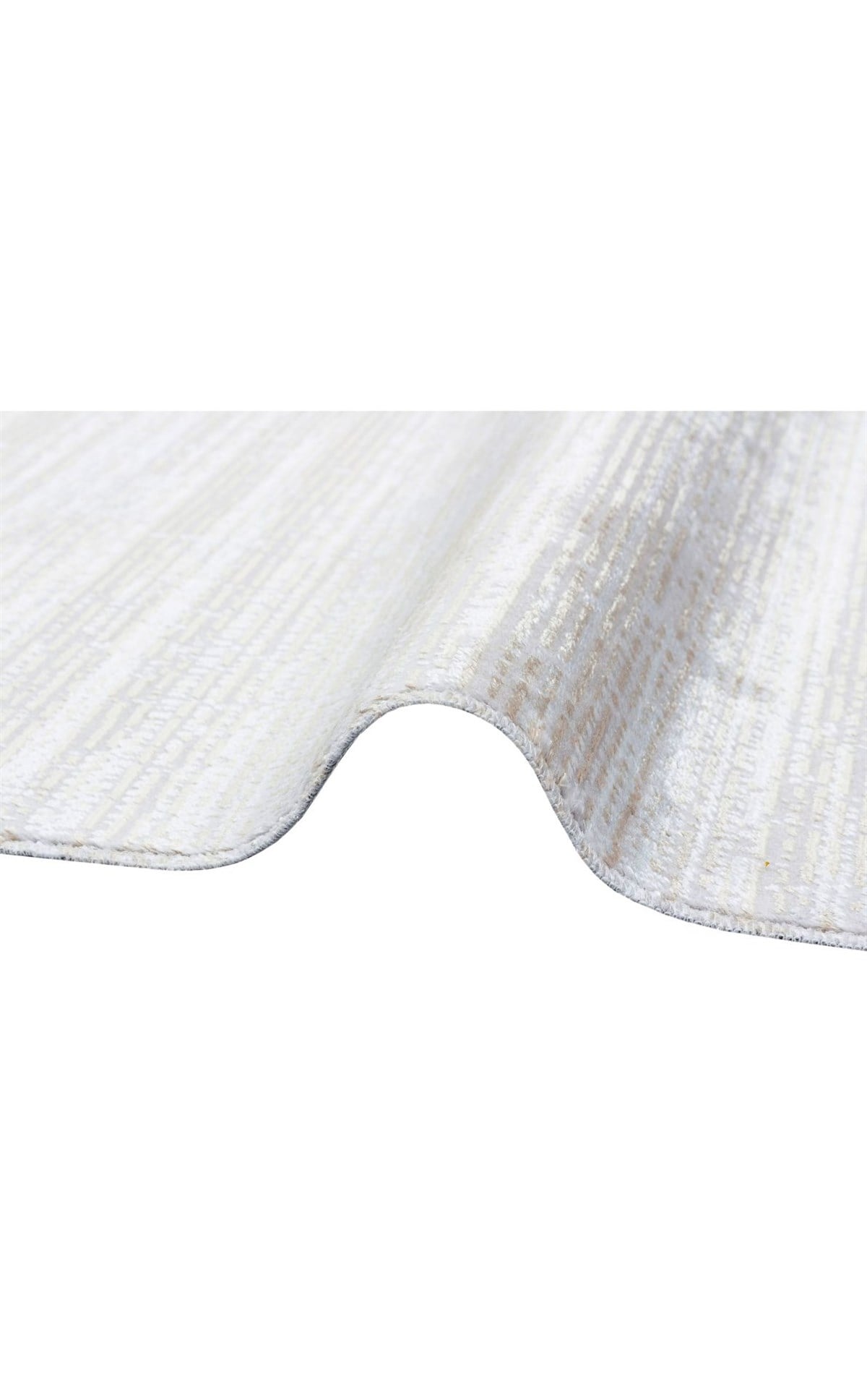 SATEEN ST 09 BEIGE GOLD XW  Hav Toz Vermez Yıkanabilir Kaymaz İnce Dokuma Modern Halı