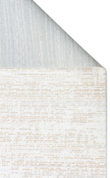 SATEEN ST 101 BEIGE XW  Hav Toz Vermez Yıkanabilir Kaymaz İnce Dokuma Modern Halı