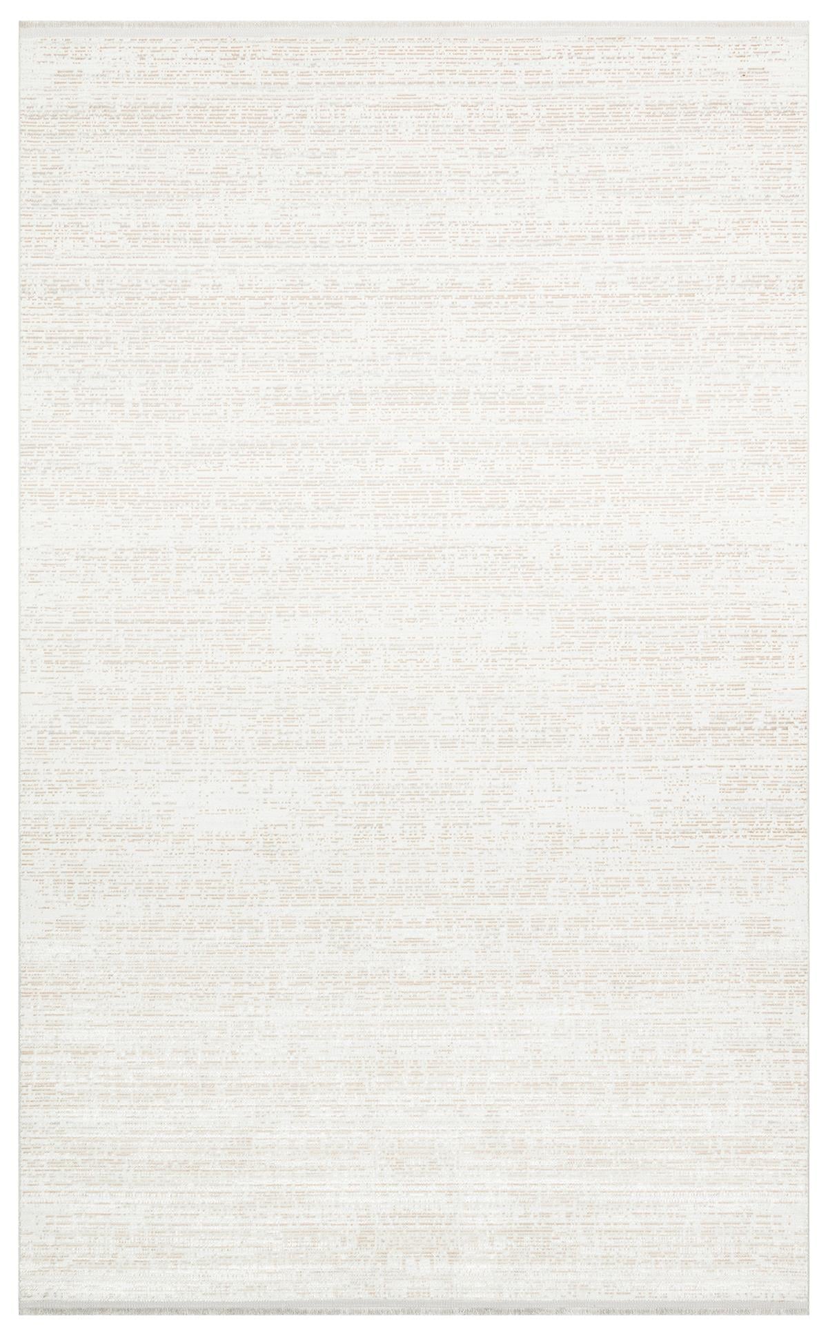 SATEEN ST 101 BEIGE XW  Hav Toz Vermez Yıkanabilir Kaymaz İnce Dokuma Modern Halı