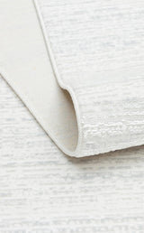 SATEEN ST 101 CREAM XW  Hav Toz Vermez Yıkanabilir Kaymaz İnce Dokuma Modern Halı