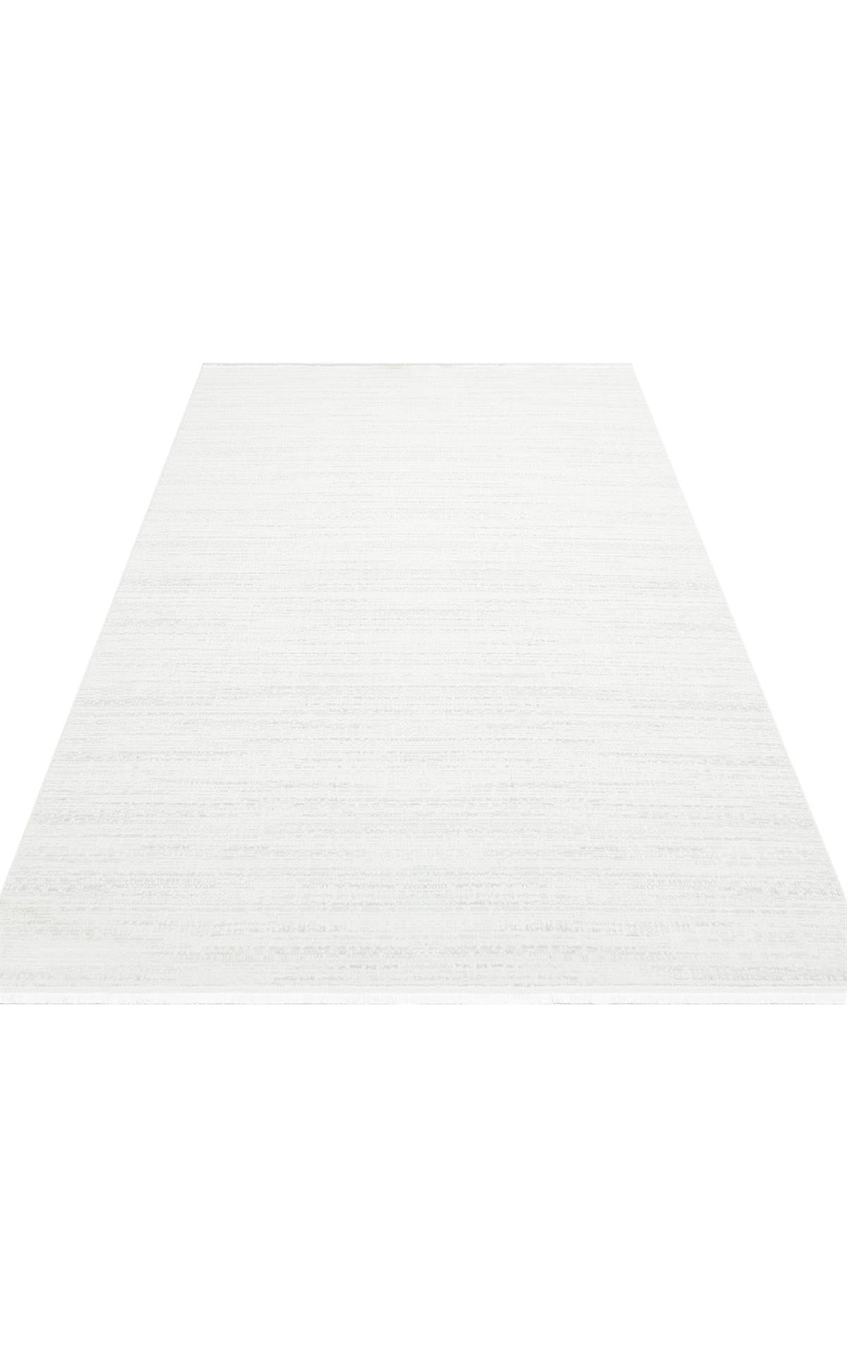 SATEEN ST 101 CREAM XW  Hav Toz Vermez Yıkanabilir Kaymaz İnce Dokuma Modern Halı