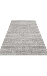 SATEEN ST 101 D.GREY XW  Hav Toz Vermez Yıkanabilir Kaymaz İnce Dokuma Modern Halı