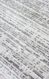 SATEEN ST 101 D.GREY XW  Hav Toz Vermez Yıkanabilir Kaymaz İnce Dokuma Modern Halı