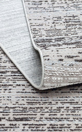 SATEEN ST 101 D.GREY XW  Hav Toz Vermez Yıkanabilir Kaymaz İnce Dokuma Modern Halı