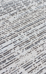 SATEEN ST 101 D.GREY XW  Hav Toz Vermez Yıkanabilir Kaymaz İnce Dokuma Modern Halı