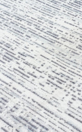 SATEEN ST 101 L.GREY XW  Hav Toz Vermez Yıkanabilir Kaymaz İnce Dokuma Modern Halı