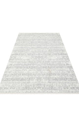 SATEEN ST 101 L.GREY XW  Hav Toz Vermez Yıkanabilir Kaymaz İnce Dokuma Modern Halı