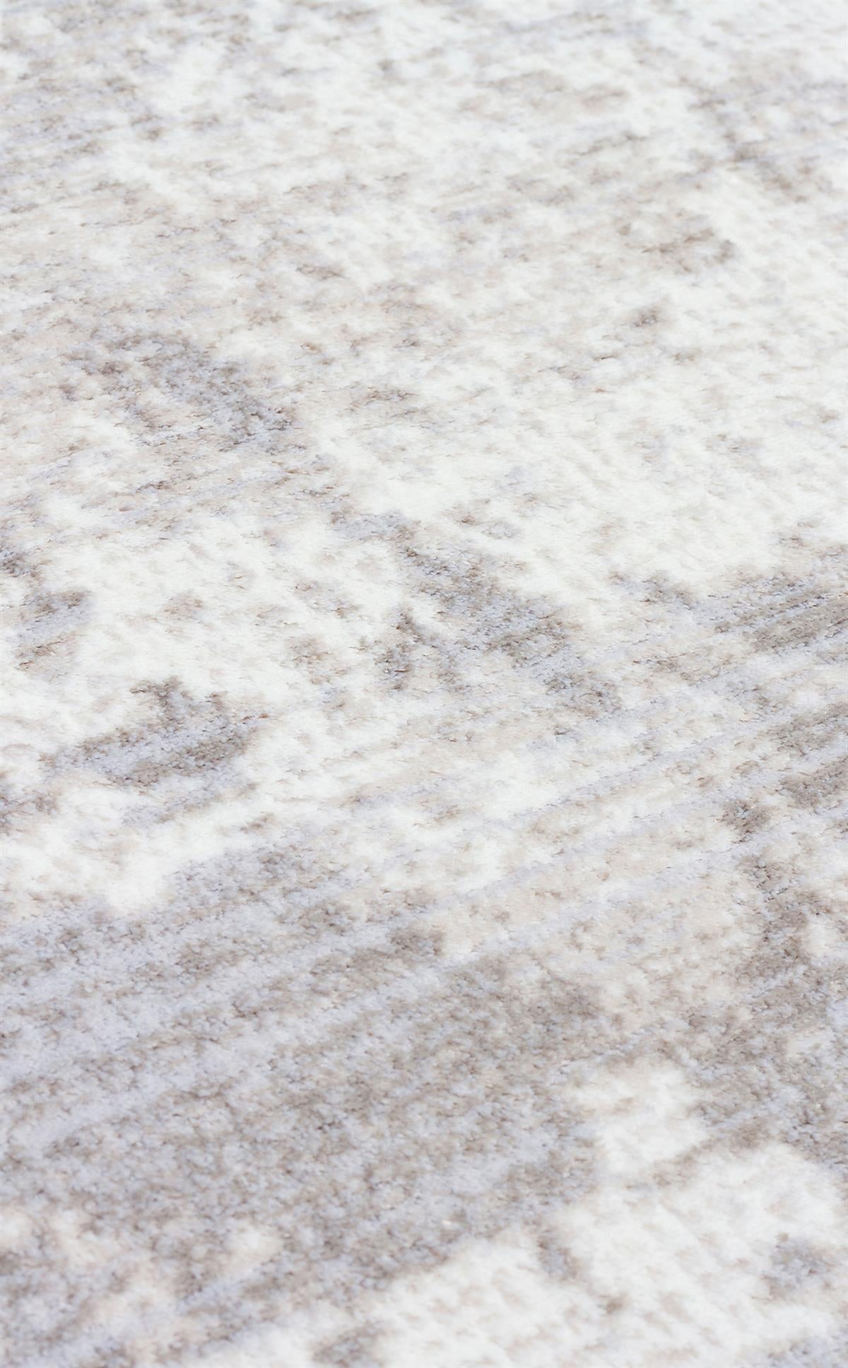 SATEEN ST 106 CREAM BEIGE  Yıkanabilir Kaymaz Tabanlı Hav Vermez Sık Dokuma Modern Halı