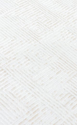 SATEEN ST 109 CREAM BEIGE  Yıkanabilir Kaymaz Tabanlı Hav Vermez Sık Dokuma Modern Halı