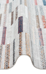 SATEEN ST 110 MULTY XW   Yıkanabilir Kaymaz Tabanlı Hav Vermez Sık Dokuma Modern Halı