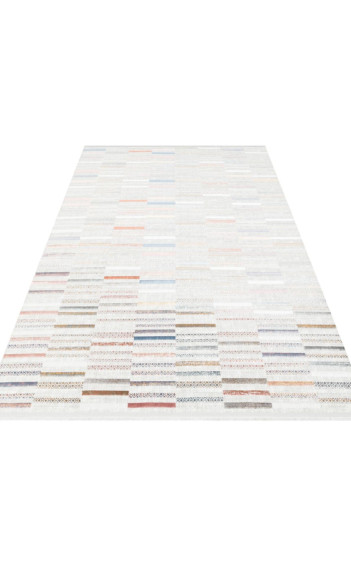SATEEN ST 110 MULTY XW   Yıkanabilir Kaymaz Tabanlı Hav Vermez Sık Dokuma Modern Halı