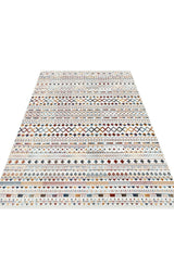 SATEEN ST 111 MULTY XW  Yıkanabilir Kaymaz Tabanlı Hav Vermez Sık Dokuma Modern Halı