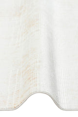 SATEEN ST 23 CREAM XW  Hav Toz Vermez Yıkanabilir Kaymaz İnce Dokuma Modern Halı