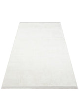 SATEEN ST 23 CREAM XW  Hav Toz Vermez Yıkanabilir Kaymaz İnce Dokuma Modern Halı