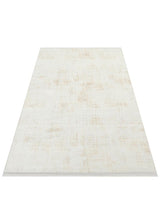 SATEEN ST 23 CREAM XW  Hav Toz Vermez Yıkanabilir Kaymaz İnce Dokuma Modern Halı