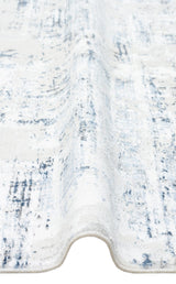SATEEN LUX ST 904 CREAM BLUE  Hav Toz Vermez Modern Halı