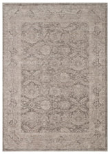SHIRAZ SHR 01 GREY  Vintage Eskitme Desenli Modern Yumuşak Dokulu Makine Halısı