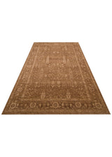 SHIRAZ SHR 03 BEIGE Vintage Eskitme Desenli Modern Yumuşak Dokulu Makine Halısı