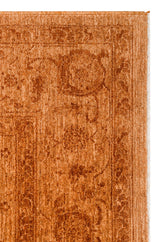 SHIRAZ SHR 03 TERRA  Vintage Eskitme Desenli Modern Yumuşak Dokulu Makine Halısı