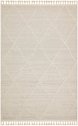 SOHO SH 02 BEIGE  Hav Toz Vermez Hasır Dokuma Modern Makine Halısı